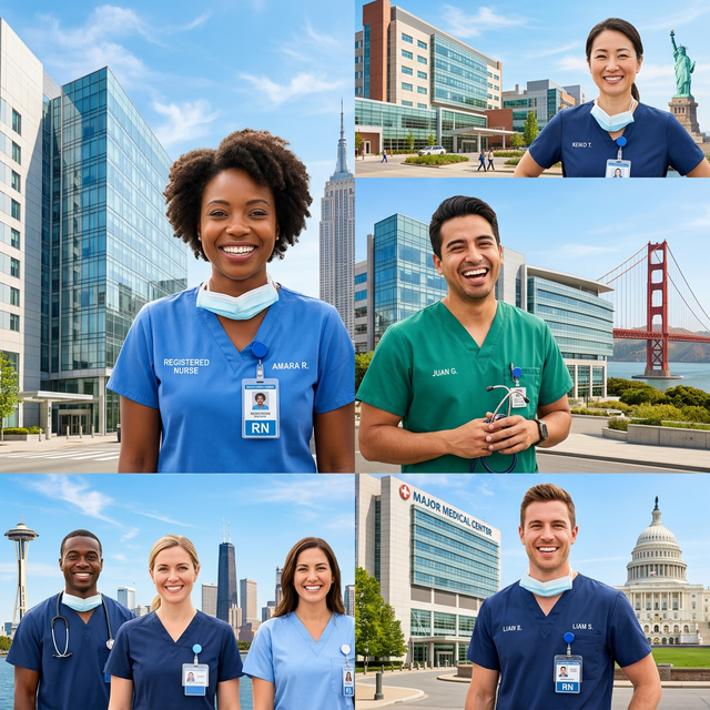 Canadian Nurses in USA